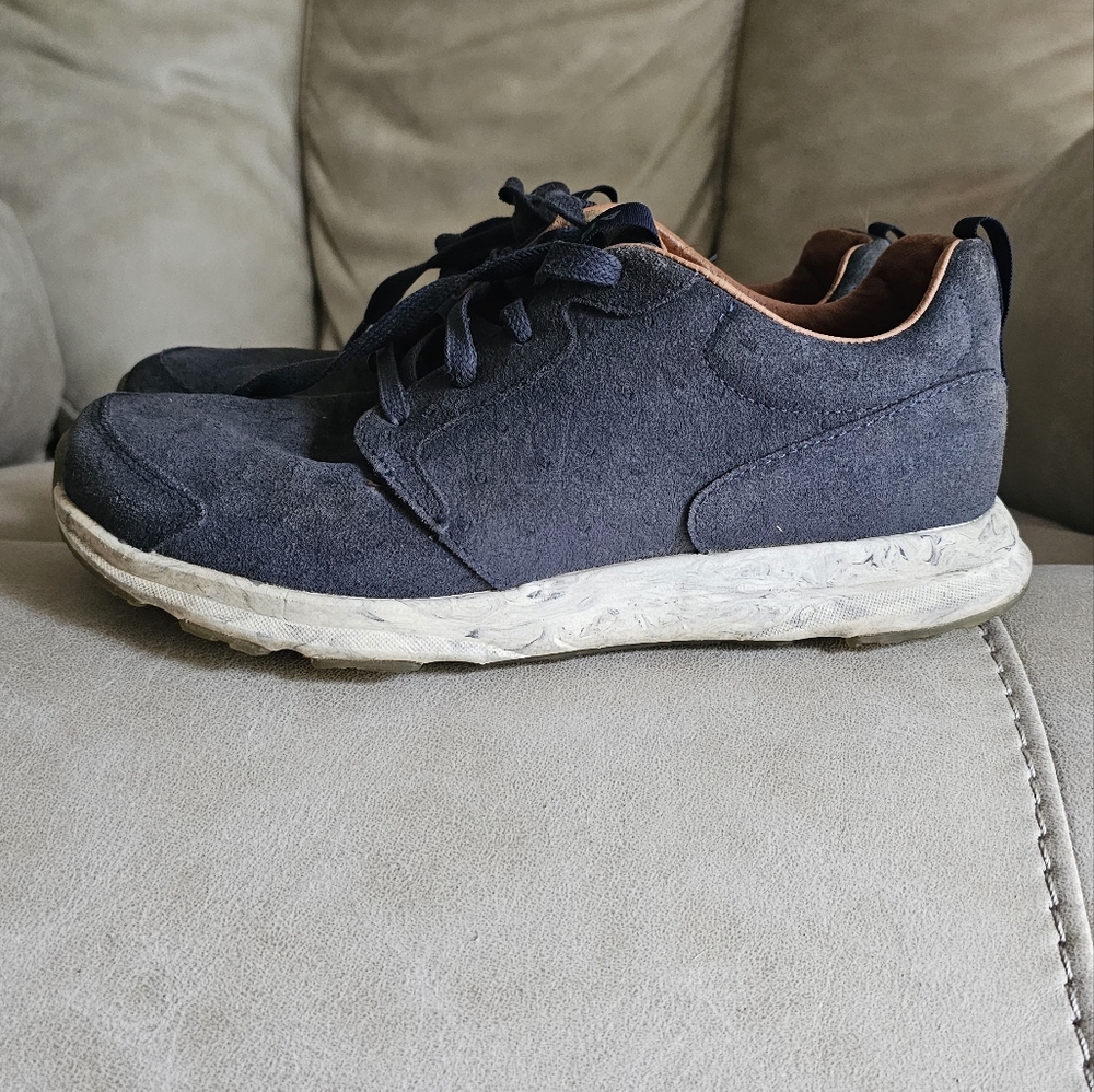 Ariat gray suede leather inside sneakers size 7.5